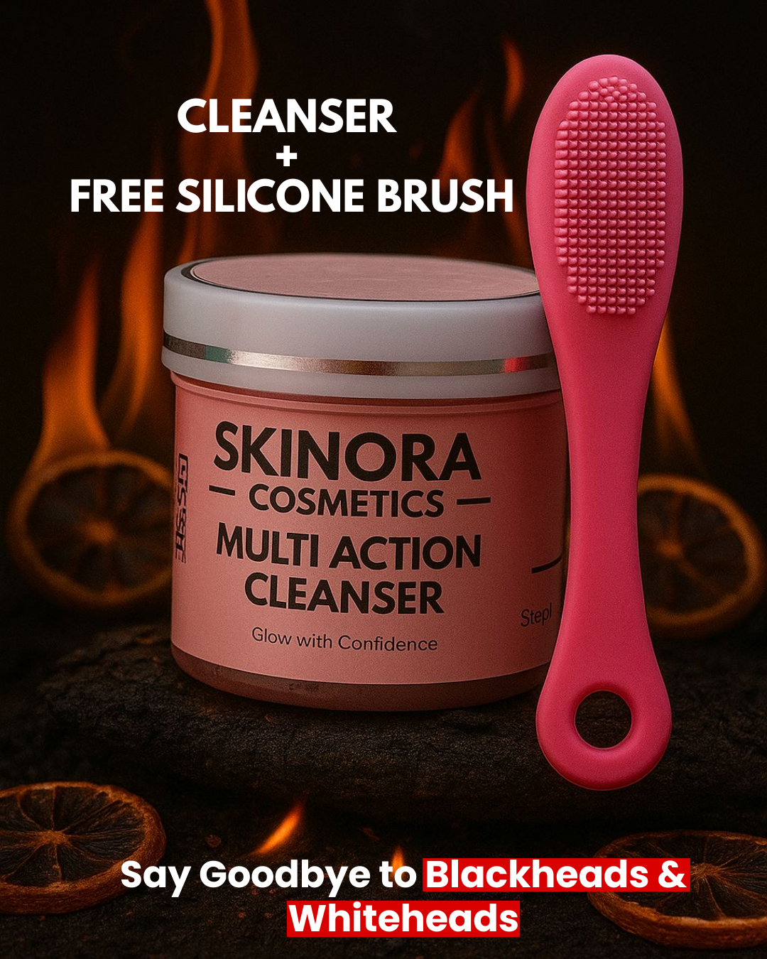 MultiAction Cleanser and Free Silicone Brush